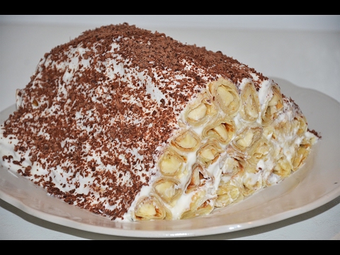 Блинный торт с бананом! ОБАЛДЕННЫЙ / МАСЛЕНИЦА!