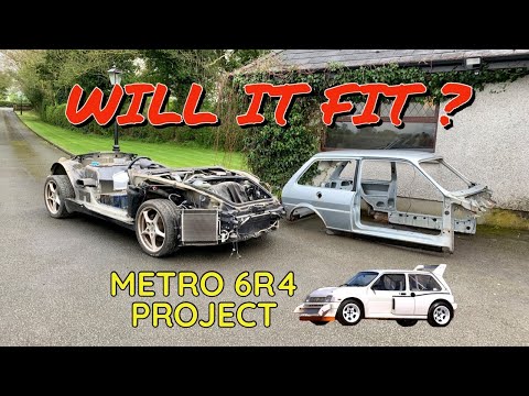 Metro 6R4 porsche boxster chassis bodyswap project