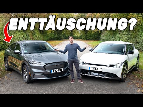 So weit liegen die Reichweiten auseinander! Kia EV6 vs. Ford Mustang Mach-E
