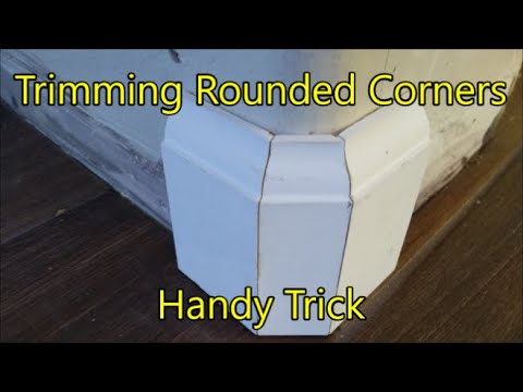 Trimming Rounded Corners- A handy little trick!