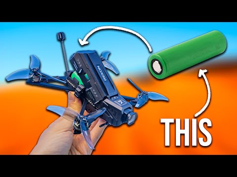 This Weird FPV Drone only takes one kind of Battery... Rekon 35 V2