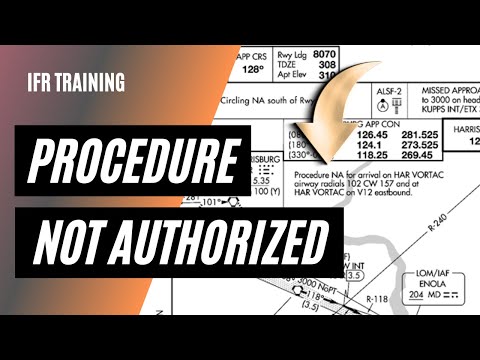 The Most Misunderstood Note on an Approach Plate: ILS Explained - Procedure NA