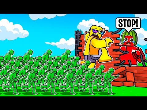 Build an Army to Survive in Roblox