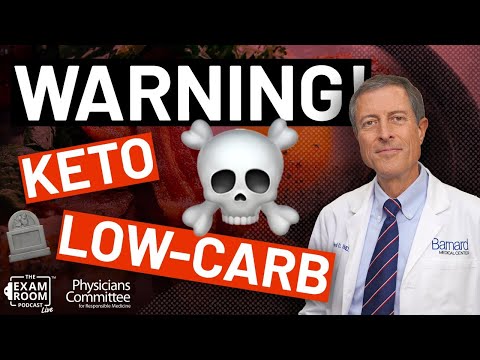 Low-Carb Diet Means High Risk of Heart Attack | Dr. Neal Barnard Live Q&A