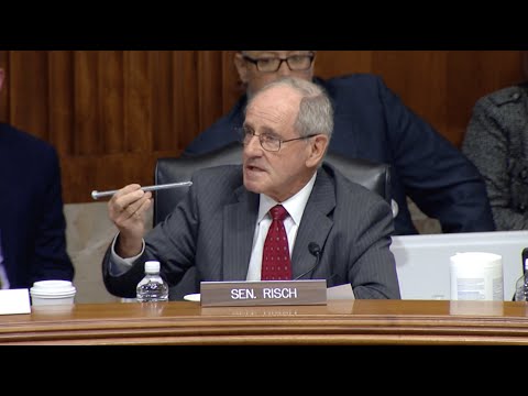 Senator Risch Questions the Qualifications of Eco-Terrorist Tracy Stone-Manning