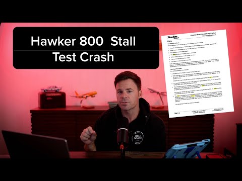 Hawker 800 Stall Test Crash Explained: How a Post Maintenance Flight Turned Deadly