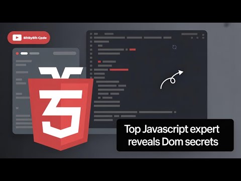 Top JavaScript Expert Reveals DOM SECRETS for Dynamic HTML & CSS