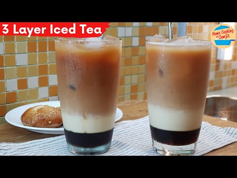 3 Layer Tea Recipe | How to Make Thai Iced Tea at Home