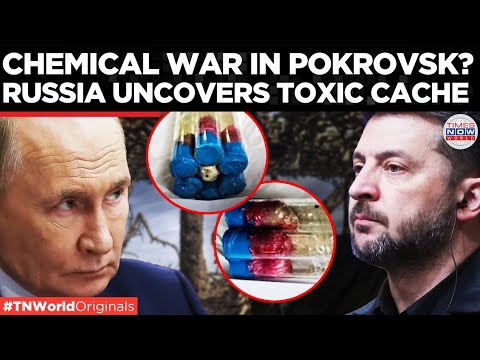 RUSSIA SEIZES UKRAINIAN CHEMICAL WEAPONS Cache, Pokrovsk Collapses as Zelensky Weakens