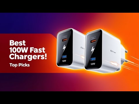5 Best 100W USB-C Fast Chargers Review– Compact & Powerful