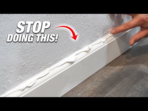 The Baseboard Caulking Secret Tips And Tricks I Wish I Knew As A DIYer! How To