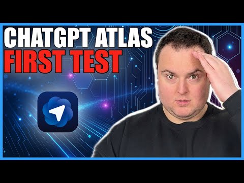 OpenAI Made a Web Browser – ChatGPT Atlas Hands-On Testing!