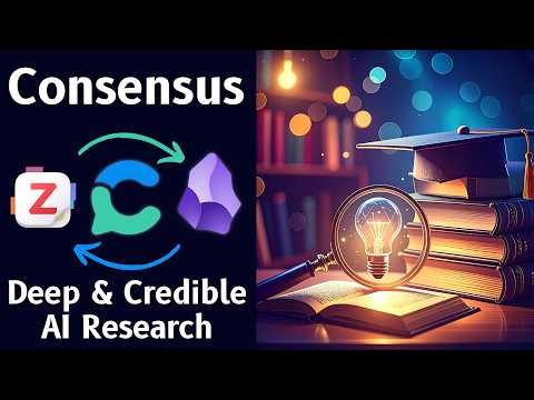 What Is Consensus AI? 📚 Fast & Credible Research (Obsidian + Zotero)