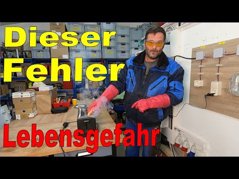 Schlimmer Fehler im Altbau 😱 Elektrik im Altbau. Lebensgefährlich !