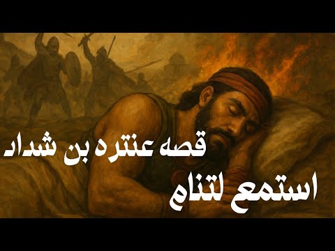 قصة عنترة بن شداد… فارس تحدّى الخوف وقاتل من أجل الحب والشرف في رحلة هادئة قبل النوم… بصوت هادئ