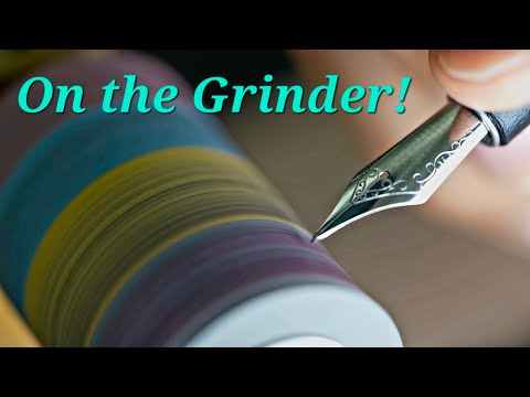 How I Grind a Fountain Pen Nib—-A to Z