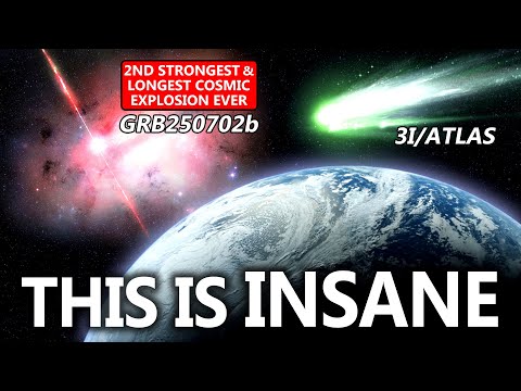 The Craziest 3I/ATLAS "Coincidence" Yet 🤯 The Cosmic Synchronicity of GRB250702b & 3I/ATLAS