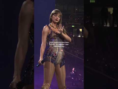 I can't believe we saw this Diva live... Taylor Swift at eras tour