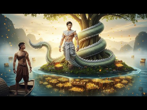 ชายหาปลากับสมบัตรนาคาใต้เกาะต้องคำสาป |เรื่องยาว| #นิทานก่อนนอน #ตำนาน #พญานาค #พญานาค4ตระกูล 