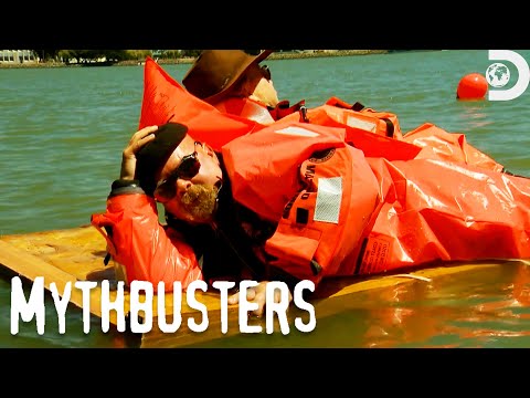 Could Jack Have Survived on the Titanic Raft? | MythBusters | Discovery