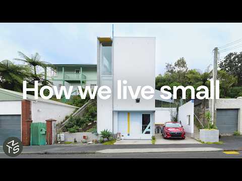 Inside Architect’s Three-Level Garage Conversion, New Zealand