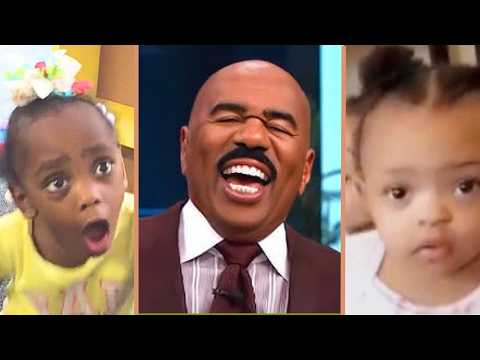 Steve Harvey Reacts To The FUNNIEST Kid Moments Ever! 😂👶🏽