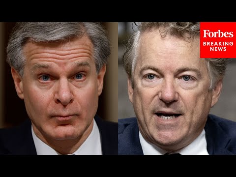 'You Aren't Telling Me The Answer': Rand Paul Clashes With FBI Director Chris Wray Over Surveillance