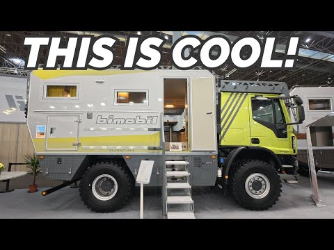 VERY COOL all terrain motorhome build from Europe! 2026 Bimobile EX 462