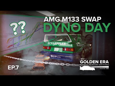 Will It Hold Together? Hitting The Dyno With Our Junkyard-AMG-Powered 190E︱Golden Era Project Ep.7