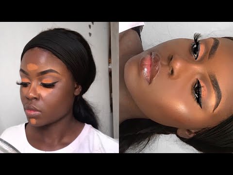 MAKEUP SIMPLE PEAU NOIRE | Instagram @morada_touch