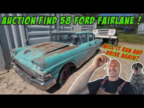 Can We Revive This 1958 Ford Fairlane Bought At An Auction Without Seeing It First?