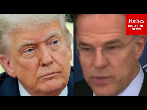 NATO Chief Rutte Asked What 'Case' He Made To Trump To Keep America In NATO