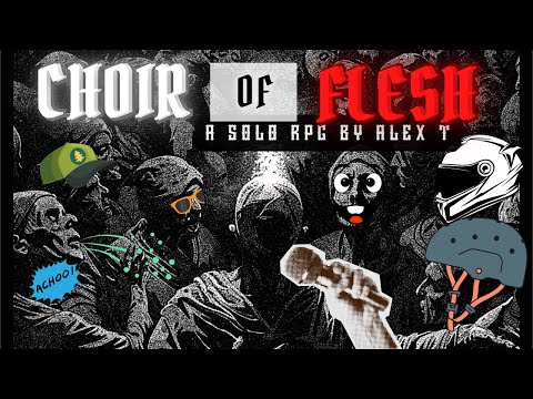 Choir of Flesh: Medieval Cosmic Horror SoloRPG w/Enough Crunch to Skip the Fiber! (+NEW Expansion!)