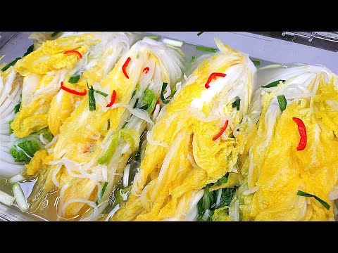 Baek Kimchi🥇Tok! This is how a cool and crunchy restaurant like Soda makes it.