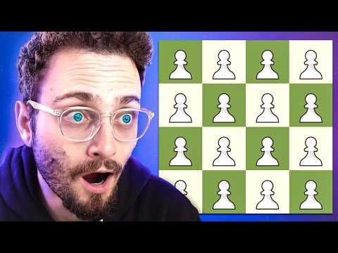 He only used pawns. He won.