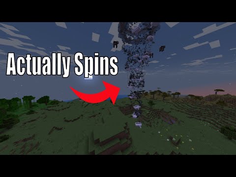 I Made a Working Tornado in Vanilla Minecraft