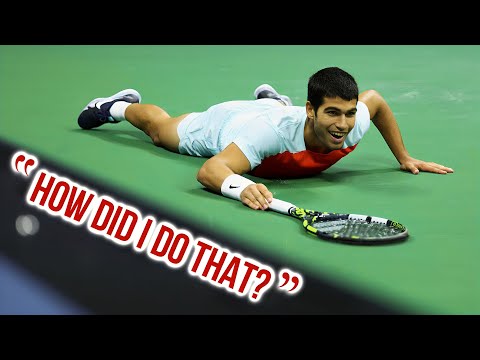 10 Minutes of Carlos Alcaraz Being the Most Creative Tennis Player!