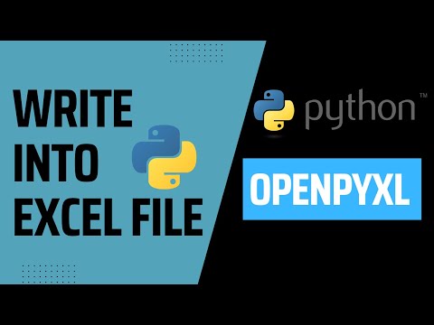 Write/Update data to Excel File | OpenPyXL | Python Automation | Tutorial for Beginners