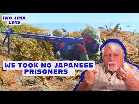 WW2 Iwo Jima Marine Describes Brutal Hand to Hand Combat and Fighting the Japanese