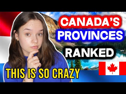 European Reacts to the BEST &amp; WORST Canadian Provinces 🇨🇦