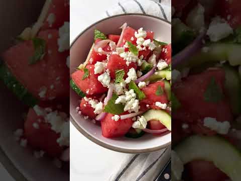 Watermelon Salad #shorts