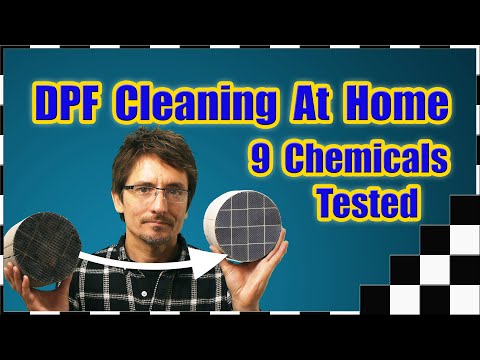 DPF Cleaning at Home – 9 Chemicals Tested (Diesel Particulate Filter DIY Ash Cleaning)