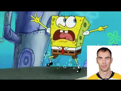 NHL Players Shown Through Spongebob