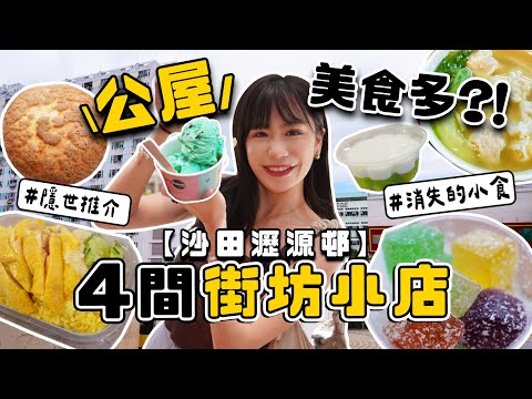 【公屋美食🍞】沙田瀝源邨4間街坊小店！消失的小食＋隱世推介✨竟然仲有XXX雪糕？！
