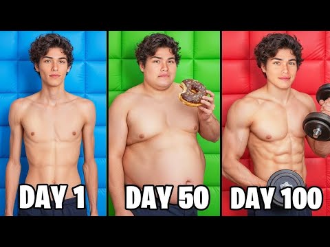 GAINING vs LOSING 100 LBs to Prank My Friends | Stokes Twins