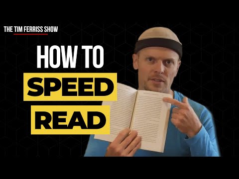 How to Speed Read