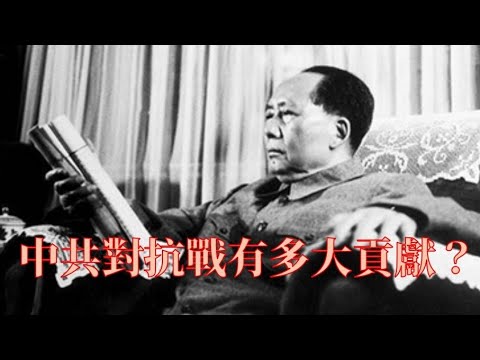 中共對抗戰有多大貢獻？