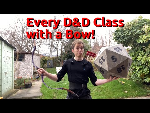 How to play an archer in D&D (EVERY CLASS)