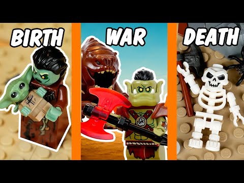 I built the LIFE of a ORC in LEGO