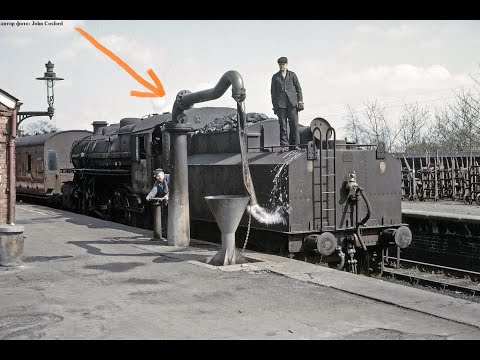 Episode 126: How steam locomotives were refueled while moving #steamlocomotive #train #steam #loc...